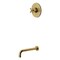 Kingston Brass Single-Handle Pressure Balanced Tub Faucet, Brushed Brass KB6337BXTO - alternate 1