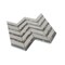 Apollo Tile 11x12 Bianco Carrara, Bardiglio Nuvolato Marble Floor and Wall Mosaic Tile 4.51 sqft/case, 5PK APLKB88CV04A - alternate 9