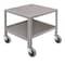 Pucel Low Portable Assembly Stools, 16 in W x 16 in D x 14 in H, Light Blue LPAS-1616 - alternate 1