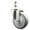 Service Caster 4 Inch 316SS Gray Polyurethane Wheel Swivel 1/2 Inch Threaded Stem Caster SCC SCC-SS316TS20S414-PPUB-121315 - alternate 1