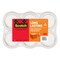Scotch Packing Tape, 2.4 mil Thick, 1.9 in W x 54.6 yd L, 3 in Core Dia., Clear, 6 PK 3650-6 - alternate 1