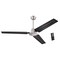 Westinghouse Jax 56 in. Brushed Nickel Black Indoor Ceiling Fan 7238300 - alternate 1