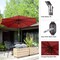 Villacera 9-Foot LED Outdoor Patio Umbrella with Solar Lights, Red 83-OUT5423 - alternate 13