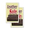 Signmission Leather Sale, Vinyl Decals Only 24 Inch x 36 Inch, Vinyl Decal, 2PK DSB-2436-2PACK-Leather Sale - alternate 1