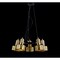 Jonathan Y Gallery 24 in. 5-Light Adjustable Spotlight Metal LED Chandelier, Brass Gold JYL6127A - alternate 14
