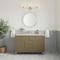 James Martin Vanities Chicago 48" Sgl Vanity, Walnut Whisper, w/ 3 CM Siberian Silestone Top w/FreePower Wireless Charger 503-V48-WLW-FSFR - alternate 9