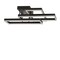 Jonathan Y Turing 28" Geometric Integrated LED Metal Flush Mount, Black JYL7209A - alternate 10