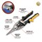 Performance Tool 10 in. Center Cut Aviation Tin Snips W2043 - alternate 5