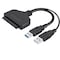 Sanoxy Dual Power eSATA USB 3.0 to SATA Hard Drive Adapter Cable Hard Drive Cable Adapter for 2.5in SSD HDD SNX-DUAL-USB-SATA-CBL - alternate 1