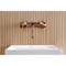 Kingston Brass Double-Handle Wall Mount Bathroom Faucet, Antique Copper KS211AXAC - alternate 6