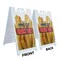 Signmission Hand Cut French Fries, A-Frame & 2 Decals Installed, Heavy-Duty Plastic Frame SBHD-D-2436-Hand Cut French Fries - alternate 5