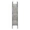 Homeroots 60" Gray Metal and Wood Five Tier Geometric Bookcase 489796 - alternate 10
