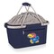 Picnic Time Family Of Brands NCAA Kansas Jayhawks Metro Shopping Basket - Insulated Picnic Basket 645-00-138-244-0 - alternate 1