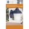 Boston Harbor Outdoor Wall Lantern, 120 V, 60 W, A19 or CFL Lamp, Aluminum Fixture, Black AL9002H-53L - alternate 2
