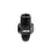 Hps Performance -4 AN Male to 1/8 in NPT Male Adapter with 1/8 in NPT Female Port, Aluminum, Black AN194-04-02 - alternate 5