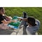 Picnic Time Family Of Brands Detroit Lions - Concert Table Mini Portable Table, (Charcoal Wood Grain) 843-00-141-114-2 - alternate 3