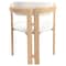 Leisuremod Velo Modern Dining Chair in Natural Wood with White Seat, 4PK VCNW-51W4 - alternate 10