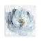 Homeroots 20" x 20" Watercolor Abstract Gray Blue Flower Canvas Wall Art 398914 - alternate 1