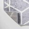 Jonathan Y Tumbling Blocks Modern Geometric Light Gray/White 2 ft. x 8 ft. Runner Rug SEU101G-28 - alternate 8