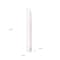 Homeroots Set of Two White Flameless Taper Candles, 2PK 633982 - alternate 6