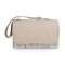 Picnic Time Family Of Brands Blanket Tote Outdoor Picnic Blanket, Neutral Plaid 820-00-290-000-0 - alternate 1