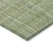 Homeroots 5' X 8' Green Ivory And Gray Striped Washable Indoor Outdoor Area Rug 597380 - alternate 9