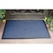 Simple Spaces Door Mat, 30 in L, 18 in W, Non-Woven Surface, Blue 06ABSHE-11-3L - alternate 1