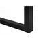 Homeroots 47" Black Computer Desk With Three Drawers 489924 - alternate 9