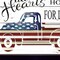 Homeroots All Hearts Come Home for Love Truck Black Framed Print Wall Art 416106 - alternate 6
