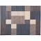 World Rug Gallery Contemporary Modern Geometric Boxes Design Non-Slip Area Rug 2 ft 7 in x 4 ft Blue 506BLUE27X4 - alternate 4