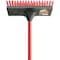 Libman Floor Scrubber, 1.312 in L Trim, PET, Red, 3-1/2 in W Brush, 52 in OAL, Red 547 - alternate 3