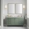 James Martin Vanities Chicago 60 in. Double Vanity, Smokey Celadon, w/ 3 CM Ethereal Noctis Silestone Top 503-V60D-SC-3ENC - alternate 5