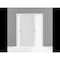Sartodoors Sliding Closet Bypass Doors 64 x 80in, Lucia 8831 White Silk, Sturdy Rails Moldings Trims LUCIA8831DBD-WS-64 - alternate 9