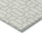 Homeroots 10' X 14' Ivory And Beige Geometric Washable Indoor Outdoor Area Rug 594856 - alternate 9