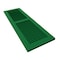 Ekena Millwork True Fit PVC Two Equal Louver Shutters, Viridian Green, 12W x 32H, PR TFP101LVF12X032HG - alternate 16