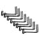 Mytee Products (8 Pack) E-Track Small Hanger Hook, Truck, Trailers Hook for Rakes and Shovels, 8PK ETK-DHx8 - alternate 1