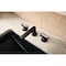 Brizo Kintsu Widespread Lavatory Handle Kit with Mother of Pearl Insert HI5306-BLPL - alternate 8