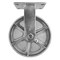 Hyw Products Heavy Duty Caster 10in x 3in Steel Wheel - Rigid 53-10R-A1-SS - alternate 1