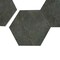Apollo Tile Zenith 9 x 11 in. Matte Charcoal Gray Porcelain Hexagon Wall and Floor Tile 8.07 sq ft/case, 16PK APLHEX88LAVA - alternate 8