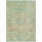 Homeroots 9' X 12' Sage And Copper Medallion Washable Indoor Outdoor Area Rug 615738 - alternate 9