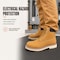 Handpoint Mens 6 in Soft Toe Nubuck Leather Work Boots-Slip Resistant, EH Rated, Wheat, 10 84101D-10 - alternate 9