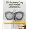 Wrightmaster Retractable 5/8 in. Dia x 100 ft. Wall Mount Garden Hose Reel with 9 Modes Nozzle, 180 Deg Swivel ZOR-I40S - alternate 9