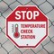 Signmission Stop Temperature Check Station, 10 inch X 10 inch, Aluminum Metal Signs, 2PK OC-A-2PACK-10-199 - alternate 6