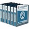 Davis Group Easyview Premium, Round Ring, Customizable, View Binder, (Navy Blue, 1.5"), PK6 8412-72-06 - alternate 1