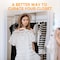 Simple Deluxe Velvet Hangers, Space Saving Heavy Duty Clothes Hangers, Non-Slip Closet Hanger, White, 30PK HKHANGVELVET30WHT - alternate 7