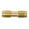Mytee Products 2Pcs DOT Union Connector Brass Push-Lock Air Brake Fitting 1/4 inTube OD, 5Pcs Set, 2PK MP-ABF-UNION14x2 - alternate 5