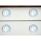 Homeroots Set of Eight Light Blue And White Ceramic And Metal Drawer Pull Knobs, 8PK 544417 - alternate 5