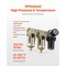 Vevor Air Compressor Filter Regulator 3/8 in NPT 25m & 5m Air Drying System AF+AF+AR3000 - alternate 8