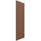 Ekena Millwork True Fit PVC Horizontal Slat Framed Modern Style Fixed Mount Shutters, Burnt Toffee, 12W x 53H, PR TFP001HF12X053BT - alternate 15