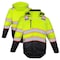 Dome75 Hi-Vis Safety Jacket, 600 Denier Polyester, Class ANSI/ISEA 107-2020 Class 3 Type R, MD OJC7735 - alternate 1